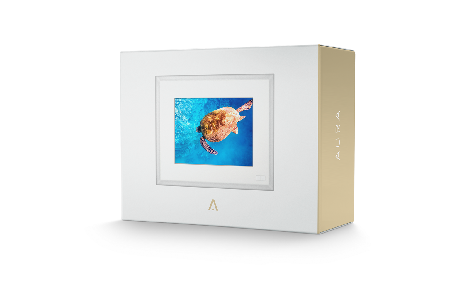 Under After • Naming and brand identity for gesture-controlled smart frame recognized as Oprah's favorite thing