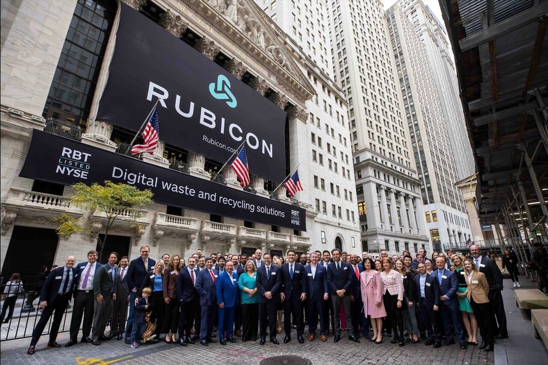 Rubicon Global rings the opening bell at NYSE