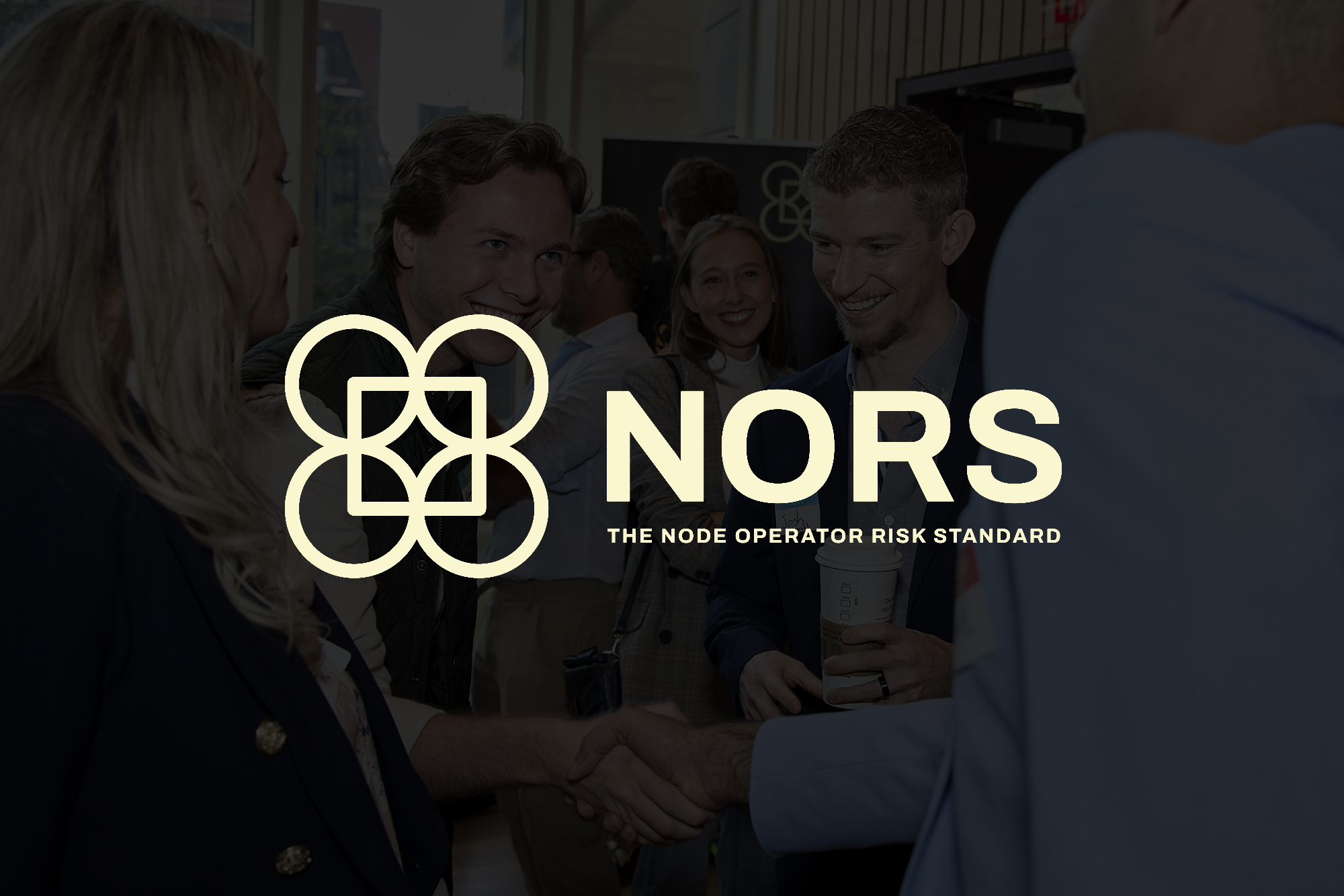 Naming, brand identity, website, and launch event for an enterprise Ethereum staking certification.